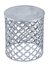 Sophie - Table d'appoint - argent ou or - aluminium - ø 40 x 45 cm